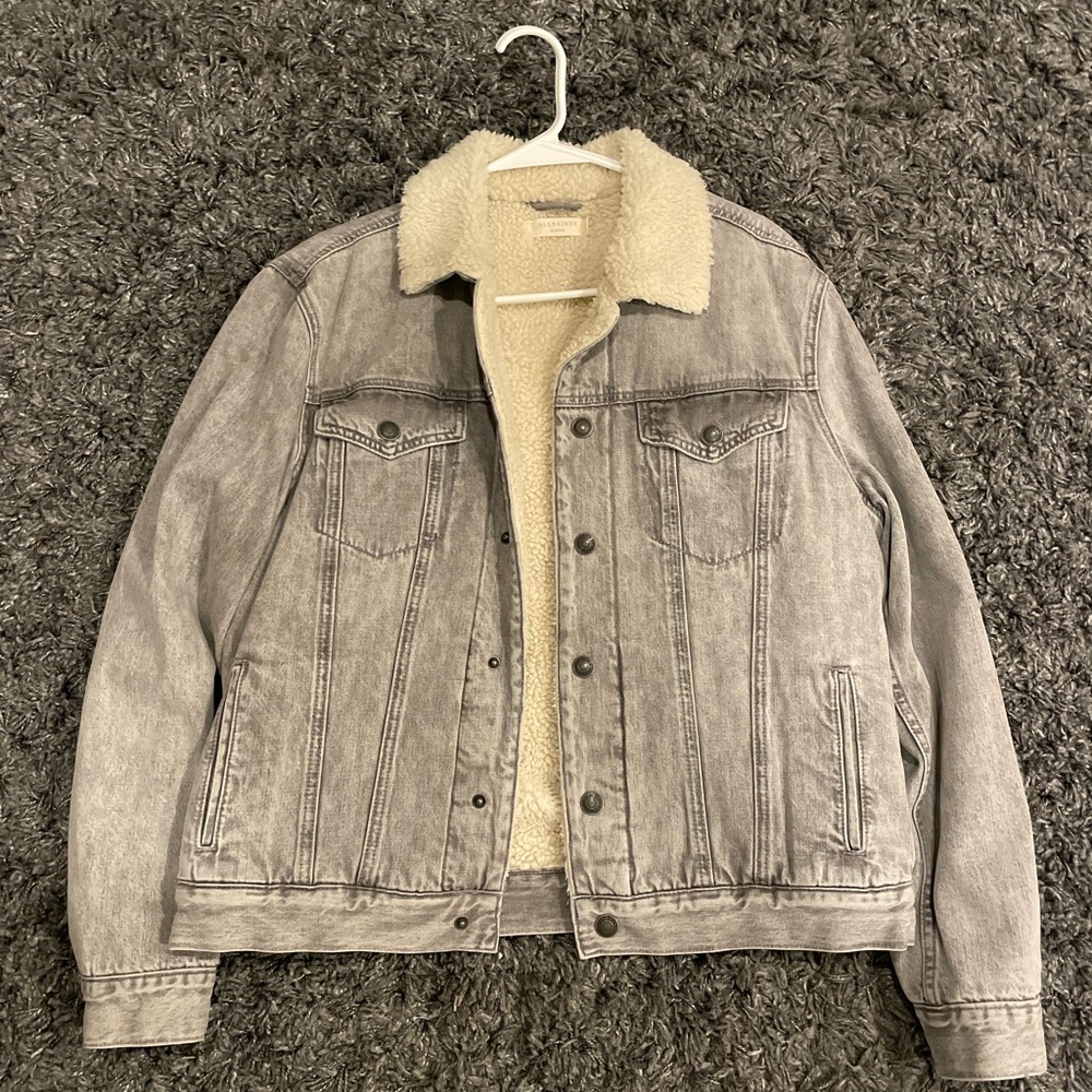 All saints denim jacket